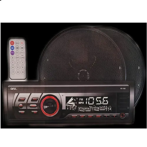 Qfx Fx-182  6.5" BT/FM/USB/Mp3 Player Car Stereo