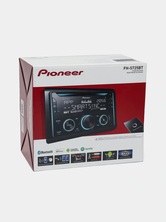 Pioneer Fh-S525bt Cd/Digital Media Receiver/BT view 5