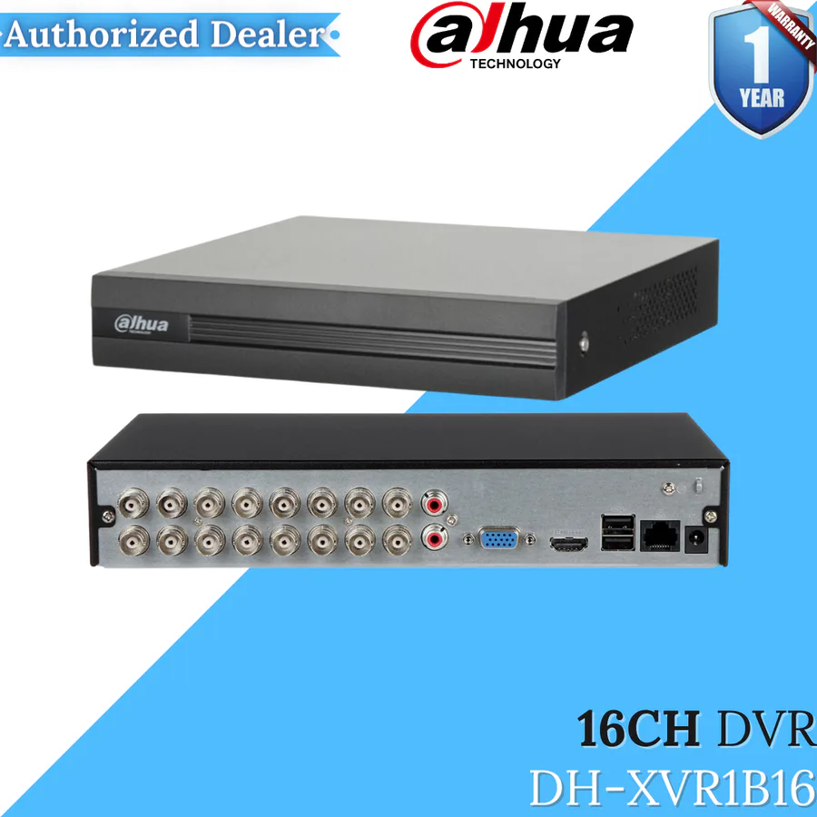 Dahua Dh-Xvr1b16 Hdvci Digital Video Recorder