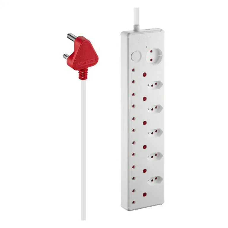 Switched Swd-75012-05-Wt Medium Surge 12way Multip