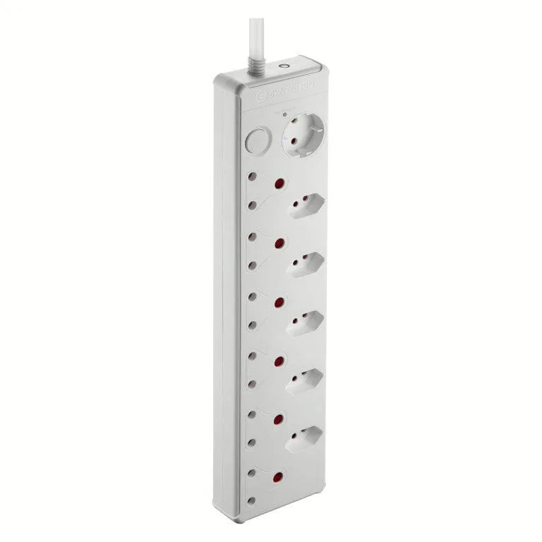 Switched Swd-75012-05-Wt Medium Surge 12way Multip view 2