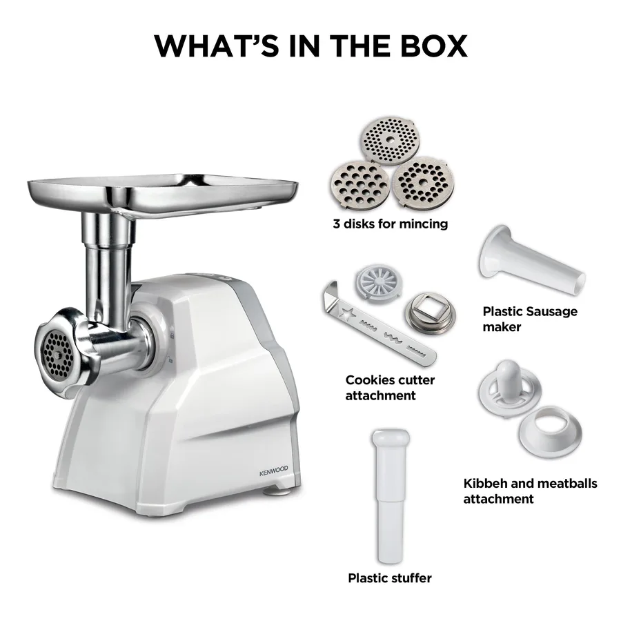 Kenwood Mgp40 2100w Food Mincer